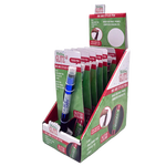 Christmas Glitter Pen- 6 Pieces Per Retail Ready Display 24071 NOVELTY INC