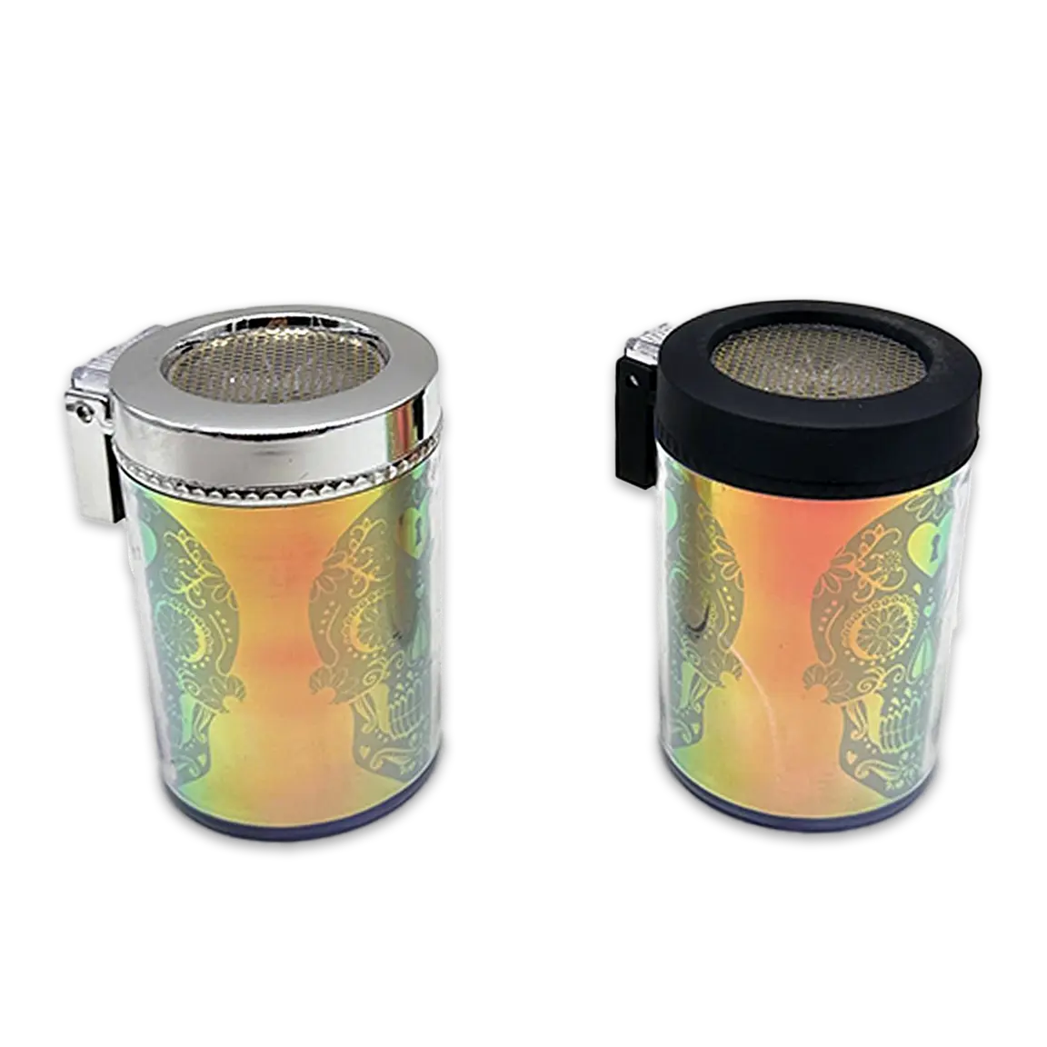 Light Show Butt Bucket Ashtray with Multi-Color LED Lights - 6 Pieces Per Retail Ready Display 24111 SMOKEZILLA