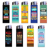 Sarcastic Light Up Curve Lighter - 30 Pieces Per Retail Ready Display 24333 SMOKEZILLA