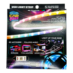 Mood Light Strip USB with Remote 16FT - 6 Pieces Per Retail Ready Display 24338 CAR VIBEZ