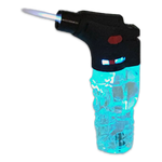 Skull Torch Lighter With LED Lightshow - 12 Pieces Per Retail Ready Display 24341 SMOKEZILLA