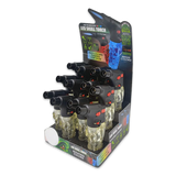 Skull Torch Lighter With LED Lightshow - 12 Pieces Per Retail Ready Display 24341 SMOKEZILLA