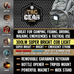 Tactical Tool with LED Clip Light - 6 Pieces Per Retail Ready Display 24345 TAC GEAR