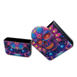 Metal Glow in The Dark Flip Torch Lighter - 12 Pieces Per Retail Ready Display 24370 SMOKEZILLA