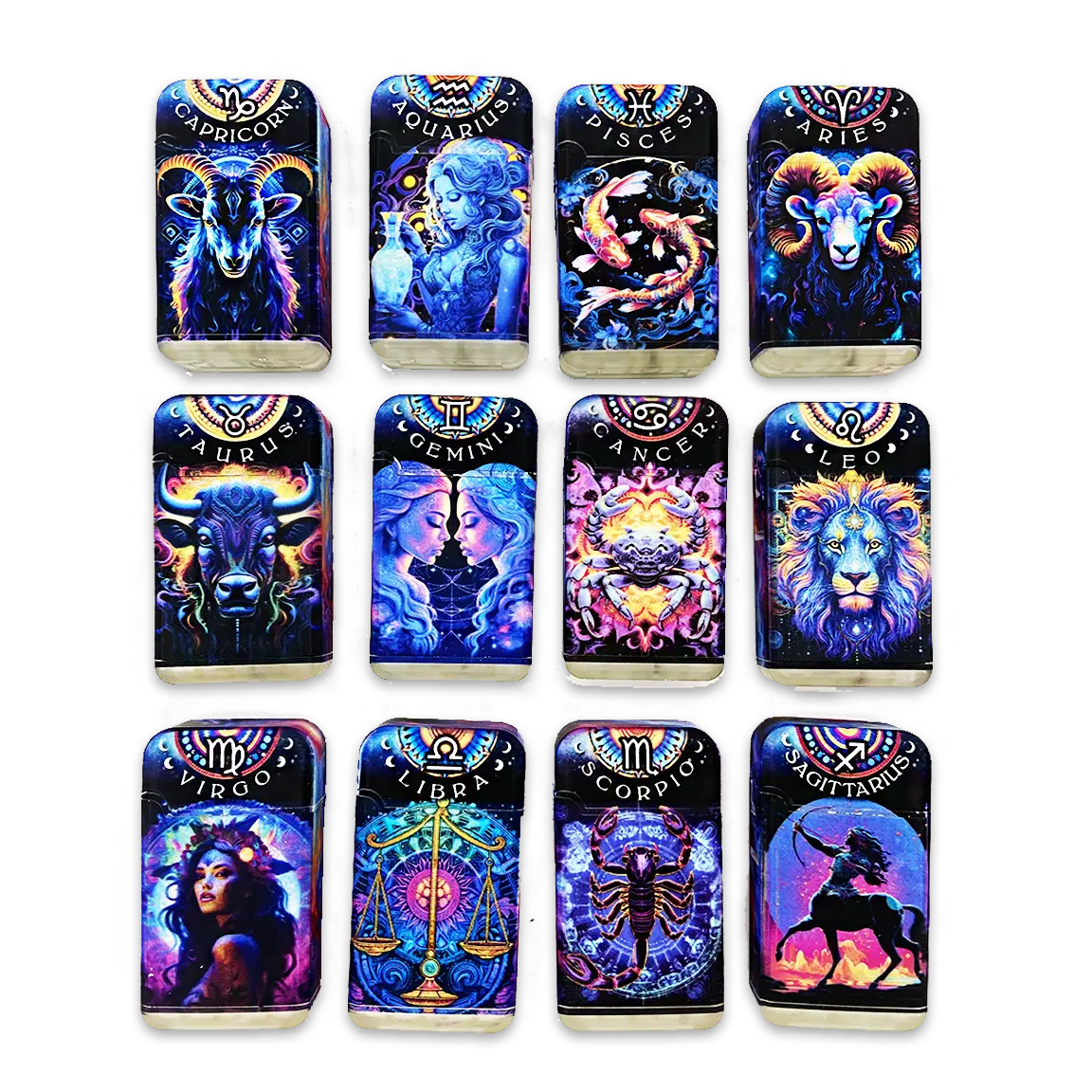 Zodiac Dual Torch Lighter- 12 Pieces Per Retail Ready Display 25915 SMOKEZILLA