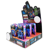 Zodiac Dual Torch Lighter- 12 Pieces Per Retail Ready Display 25915 SMOKEZILLA
