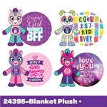Wholesale Kids Blanket Plush - 8 Pieces Per Display 24395 KIPP BROTHERS