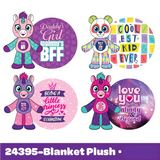 Wholesale Kids Blanket Plush - 8 Pieces Per Display 24395 KIPP BROTHERS
