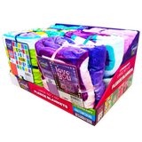 Blanket and Plush Kids Assortment Floor Display - 32 Pieces Per Retail Ready Display 88509 KIPP BROTHERS