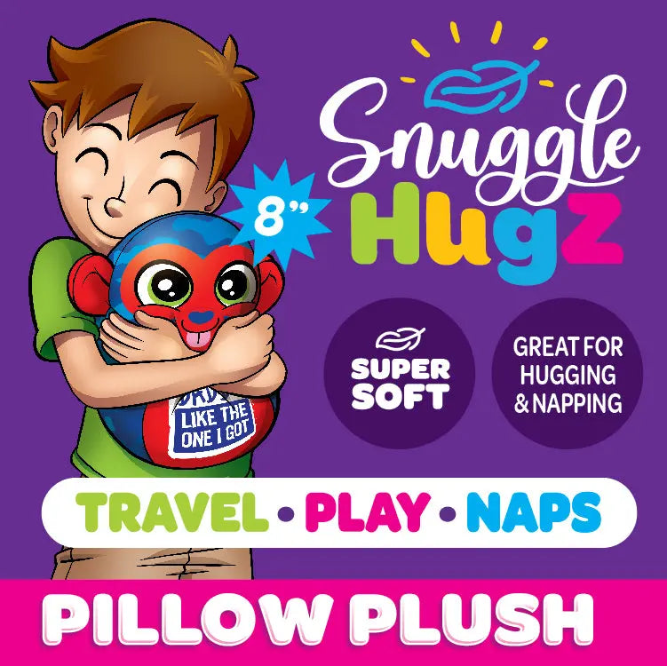 Kids Fluffy Stuffy Pillow Plush 12 Pieces Per Retail Ready Display 24406 KIPP BROTHERS