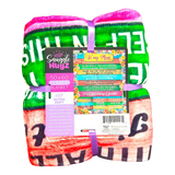 Family Printed Blanket - 6 Pieces Per Retail Ready Display 24413 KIPP BROTHERS