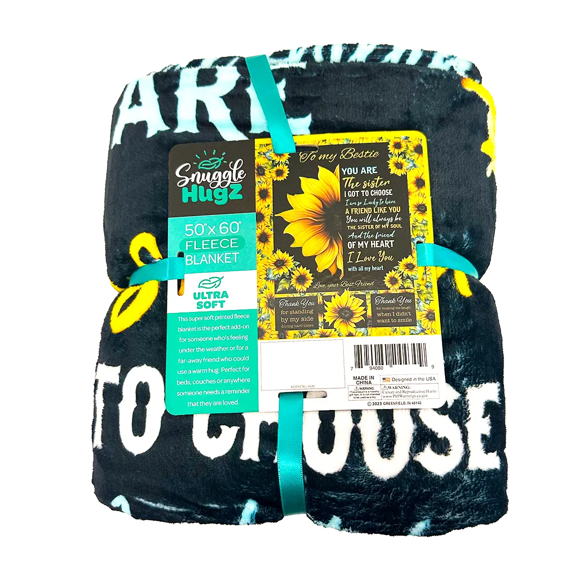 Assorted Blankets Refill - 6 Pieces Per Pack 25300 KIPP BROTHERS