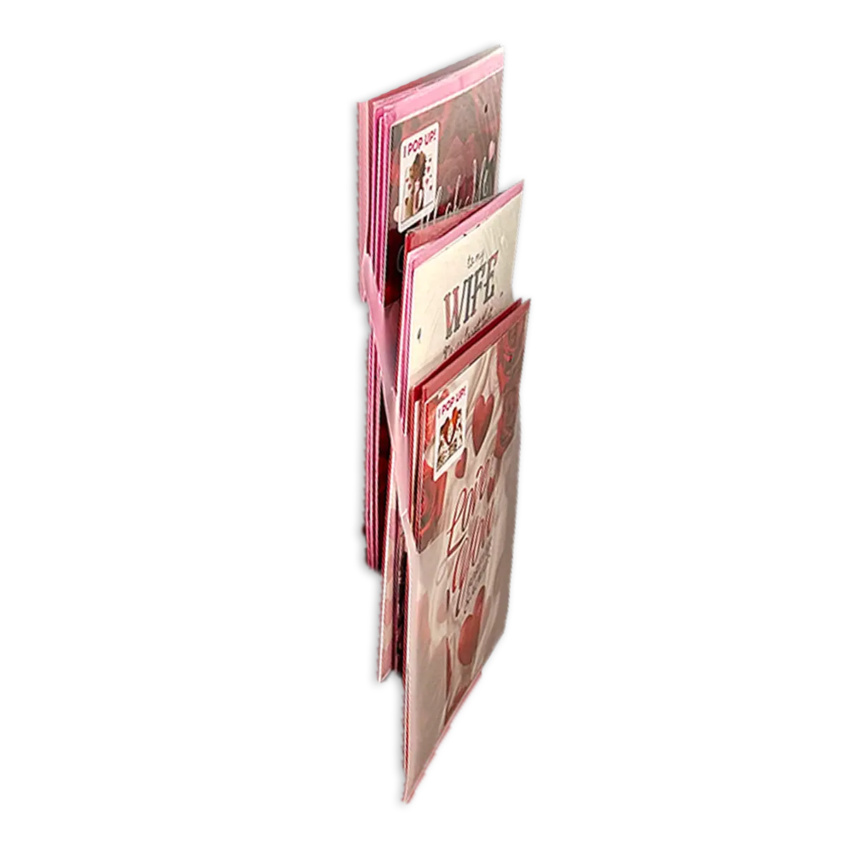 Valentine's Day Glass and Gift Assortment Floor Display - 81 Pieces Per Retail Ready Display 88500 KIPP BROTHERS