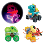 Friction Toy Car Light Up Assortment - 12 Pieces Per Display 24452 KIPP BROTHERS