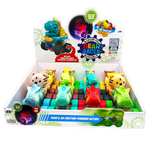 Friction Toy Car Light Up Assortment - 12 Pieces Per Display 24452 KIPP BROTHERS