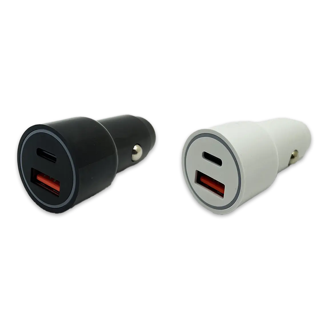 Car Charger Dual Port USB / USB-C 20 Watts - 18 Pieces Per Pack 24465 NOVELTY INC