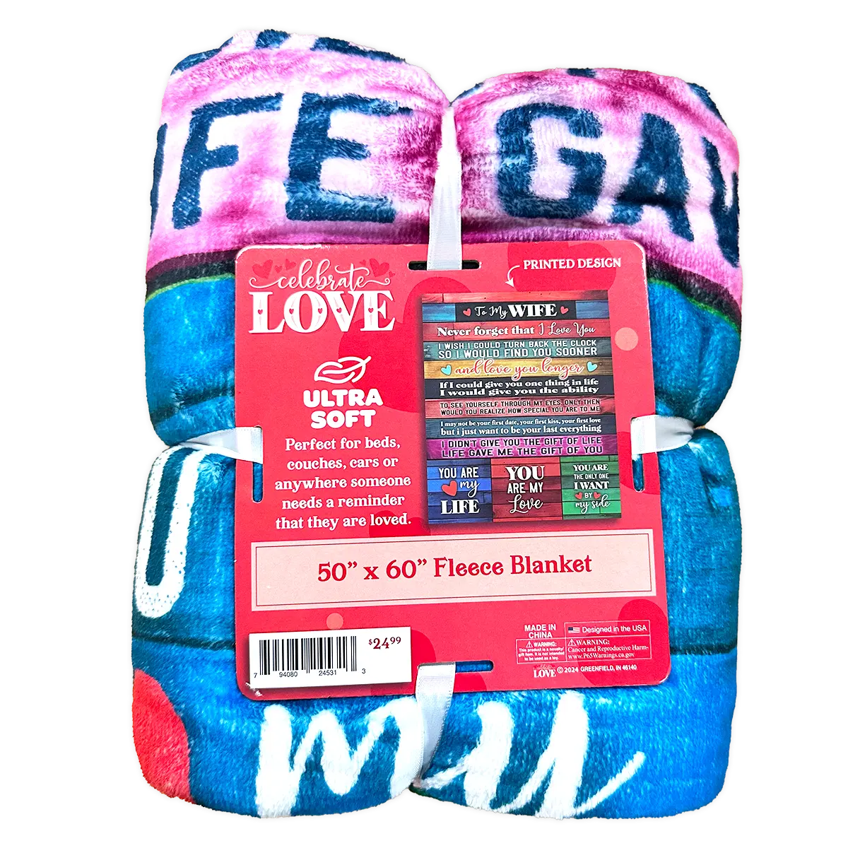 Valentine's Day Plush and Gift Assortment Floor Display - 48 Pieces Per Retail Ready Display 88505 KIPP BROTHERS