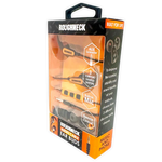 Wired Earbuds with Mic - 3 Pieces Per Pack 24539 ROUGHNECK