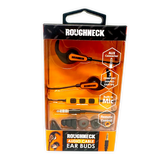 Wired Earbuds with Mic - 3 Pieces Per Pack 24539 ROUGHNECK