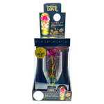 Jumbo Rose Glass Keepsake - 2 Pieces Per Retail Ready Display 24546 KIPP BROTHERS