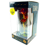 Jumbo Rose Glass Keepsake - 2 Pieces Per Retail Ready Display 24546 KIPP BROTHERS