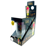 Jumbo Rose Glass Keepsake - 2 Pieces Per Retail Ready Display 24546 KIPP BROTHERS