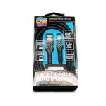 Charging Cable Carbon Fiber USB to Lightning 10FT 2.4 Amp - 3 Pieces Per Pack 24566 CAR VIBEZ
