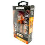 Charging Cable Roughneck USB to USB-C 10FT 2.4 Amp - 3 Pieces Per Pack 24569 ROUGHNECK