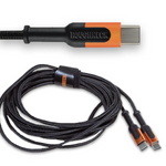 Charging Cable Roughneck USB-C to USB-C 10FT 2.4 Amp - 3 Pieces Per Pack 24571 ROUGHNECK