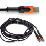 Charging Cable Roughneck USB-C to USB-C 10FT 2.4 Amp - 3 Pieces Per Pack 24571 ROUGHNECK