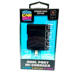 AC Wall Charger Dual USB / USB-C Ports 20 Watts - 3 Pieces Per Pack 24573 CAR VIBEZ