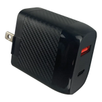AC Wall Charger Dual USB / USB-C Ports 20 Watts - 3 Pieces Per Pack 24573 CAR VIBEZ