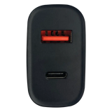 AC Wall Charger Dual USB / USB-C Ports 20 Watts - 3 Pieces Per Pack 24573 CAR VIBEZ
