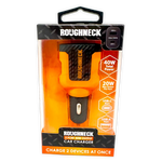 Car Charger Dual USB / USB-C Ports 20 Watts - 3 Pieces Per Pack 24587 ROUGHNECK