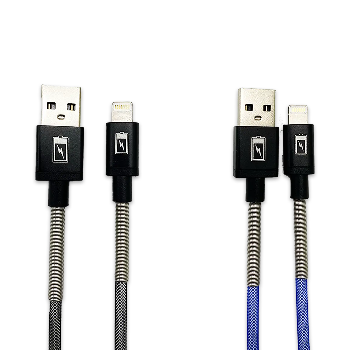 Charging Cable Indestructible USB to Lightning 4FT 2.4 Amp - 3 Pieces Per Pack 24600 GADGET GEAR