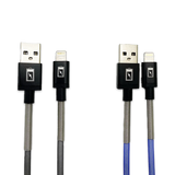 Charging Cable Indestructible USB to Lightning 4FT 2.4 Amp - 3 Pieces Per Pack 24600 GADGET GEAR
