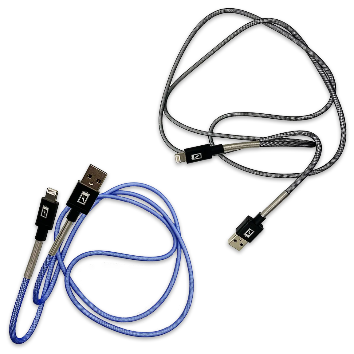 Charging Cable Indestructible USB to Lightning 4FT 2.4 Amp - 3 Pieces Per Pack 24600 GADGET GEAR