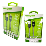 Charging Cable Indestructible USB to Lightning 4FT 2.4 Amp - 3 Pieces Per Pack 24600 GADGET GEAR