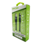 Charging Cable Nylon Braided USB to Lightning 4FT 2.4 Amp - 3 Pieces Per Pack 24603 GADGET GEAR