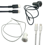 Car Charger Dual USB / USB-C Ports with USB-C to Lightning Charging Cable Set 20 Watts - 3 Pieces Per Pack 24607 GADGET GEAR