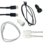 Car Charger Dual USB / USB-C Ports with USB-C to USB-C Charging Cable 20 Watts - 3 Pieces Per Pack 24608 GADGET GEAR