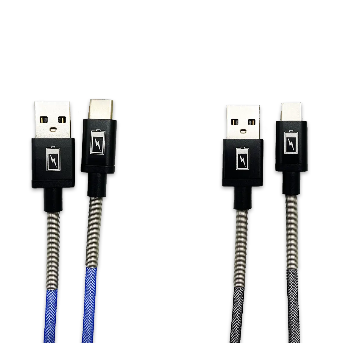 Charging Cable Indestructible USB to USB-C 4FT 2.4 Amp - 3 Pieces Per Pack 24613 GADGET GEAR