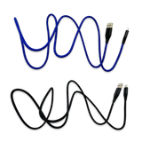 Charging Cable Nylon Braided USB to USB-C 4FT 2.4 Amp - 3 Pieces Per Pack 24616 GADGET GEAR