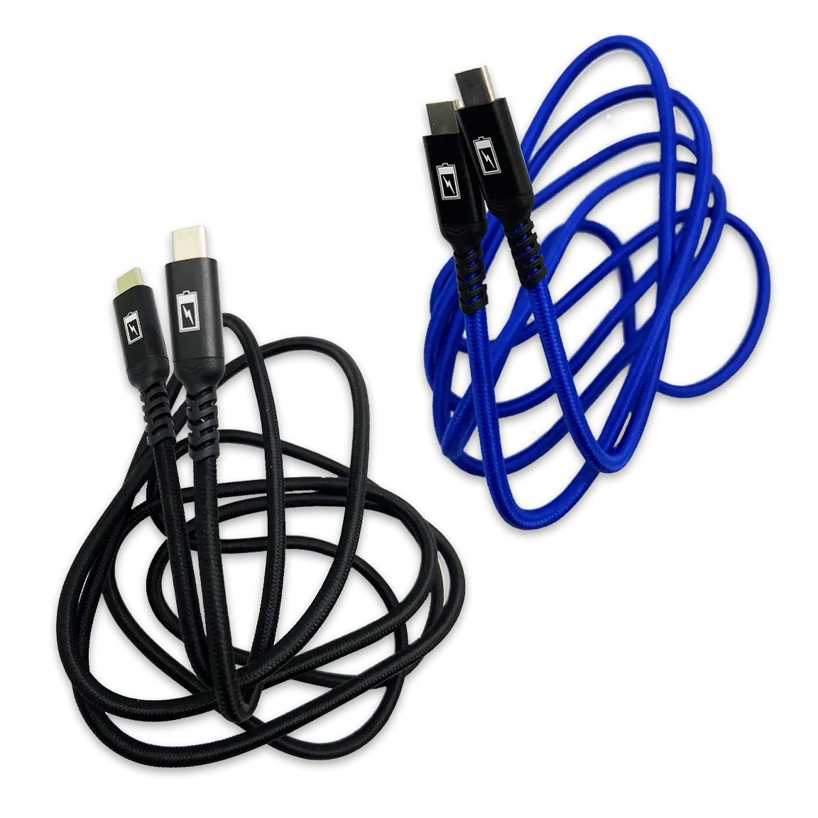 Charging Cable Nylon Braided USB-C to USB-C 6FT - 3 Pieces Per Pack 24619 GADGET GEAR