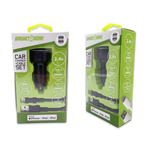Car Charger Dual USB Ports with USB to Lightning Charging Cable Set - 3 Pieces Per Pack 24620 GADGET GEAR