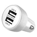 Car Charger Dual USB Ports with USB to Lightning Charging Cable Set - 3 Pieces Per Pack 24620 GADGET GEAR