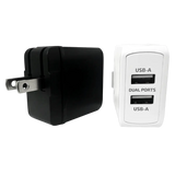 AC Wall Charger with Dual USB Port 2.4 Amp - 3 Pieces Per Pack 24629 GADGET GEAR