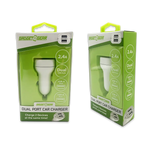 Car Charger with Dual USB Ports 2.4 Amp - 3 Pieces Per Pack 24632 GADGET GEAR