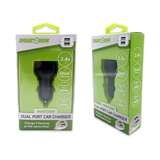 Car Charger with Dual USB Ports 2.4 Amp - 3 Pieces Per Pack 24632 GADGET GEAR