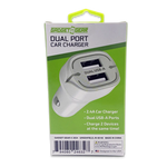 Car Charger with Dual USB Ports 2.4 Amp - 3 Pieces Per Pack 24632 GADGET GEAR